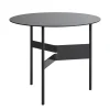 Wendelbo Tische-HAY Shim Couchtisch, Durchmesser 54 cm, Höhe 44 cm, schwarz