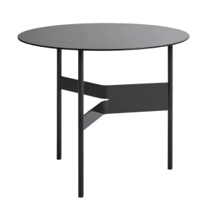 Wendelbo Tische-HAY Shim Couchtisch, Durchmesser 54 cm, Höhe 44 cm, schwarz
