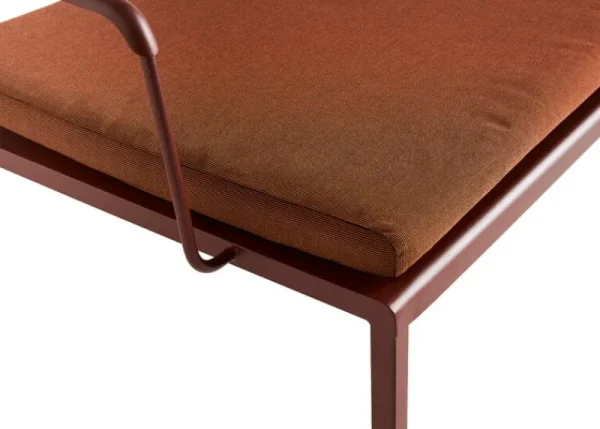 HAY Outdoor-textilien^Sitzkissen für Balcony Lounge Bank, Red Cayenne