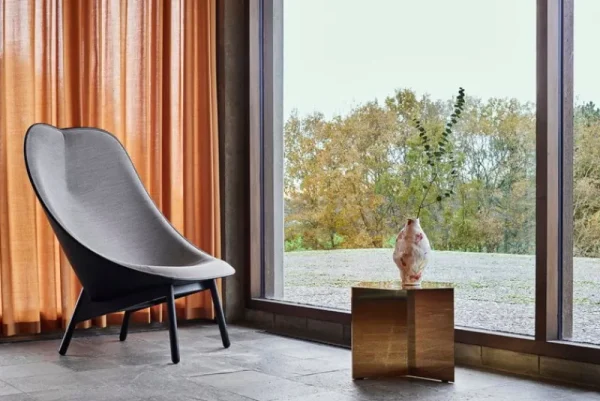 Carl Hansen & Su00f8n Tische-HAY Slit Tisch, 45 cm, Messing