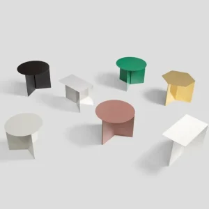 HAY Tische-Slit Tisch, 45 cm, schwarz