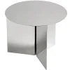 Wendelbo Tische-HAY Slit Tisch, 45 cm, Stahl poliert