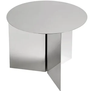 Wendelbo Tische-HAY Slit Tisch, 45 cm, Stahl poliert