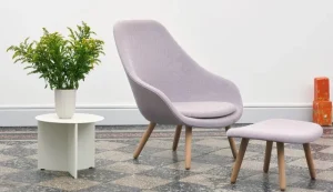 HAY Tische-Slit Tisch, 45 cm, weiß