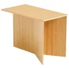 FDB Mu00f8bler Tische-HAY Slit Wood Oblong Tisch, 50 x 28 cm, Eiche lackiert