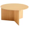 HAY Tische-Slit Wood Tisch, 65 cm, Eiche lackiert
