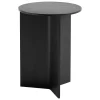 FDB Mu00f8bler Tische-HAY Slit Wood Tisch, 35 cm, hoch, Schwarz