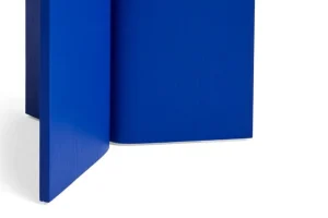 HAY Tische-Slit Wood Tisch, 35 cm, hoch, kräftiges Blau