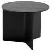 HAY Tische-Slit Wood Tisch, 45 cm, Schwarz