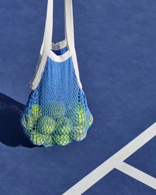 HAY Taschen^Sobremesa Netztasche, Hellblau