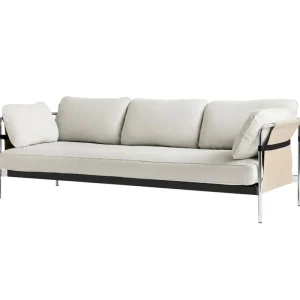 Hem Sofas Und Liegen-HAY Sofa Can, Dreisitzer, Linara 311 - naturbelassener Stramin - Chr