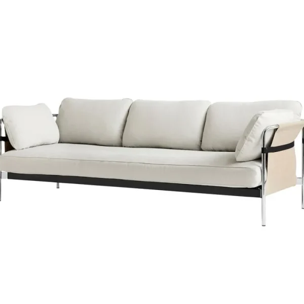 Hem Sofas Und Liegen-HAY Sofa Can, Dreisitzer, Linara 311 - naturbelassener Stramin - Chr