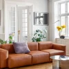 HAY Sofas Und Liegen-Sofa Mags Soft, 3-Sitzer, Comb.1 niedrige Armlehne, Sense 250