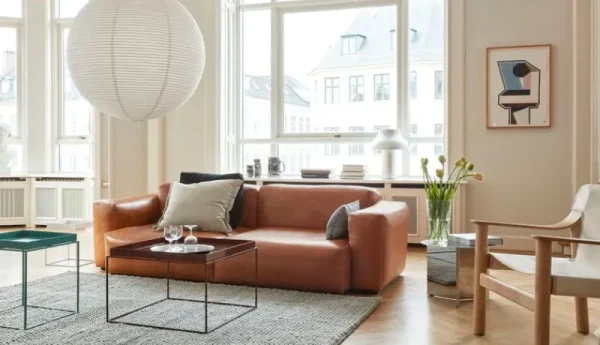 HAY Sofas Und Liegen-Sofa Mags Soft, 2,5-Sitzer, Comb.1 hohe Armlehne, Sense 250