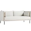 TIPTOE Sofas Und Liegen-HAY Sofa 2-Sitzer Silhouette, Coda 100/Sense cognacfarben – Stahl sc