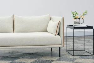 TIPTOE Sofas Und Liegen-HAY Sofa 2-Sitzer Silhouette, Coda 100/Sense cognacfarben – Stahl sc