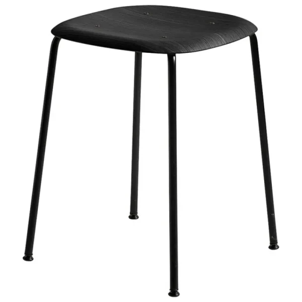&Tradition Sitzgelegenheiten-HAY Soft Edge 70 Hocker, Schwarz