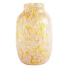Ku00e4hler Vasen-HAY Splash Vase, 30 cm, Hellrosa – Gelb