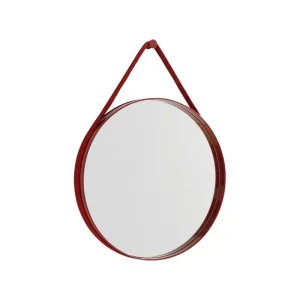 HAY Badezimmerspiegel | Spiegel^Strap Spiegel, No 2, klein, Rot
