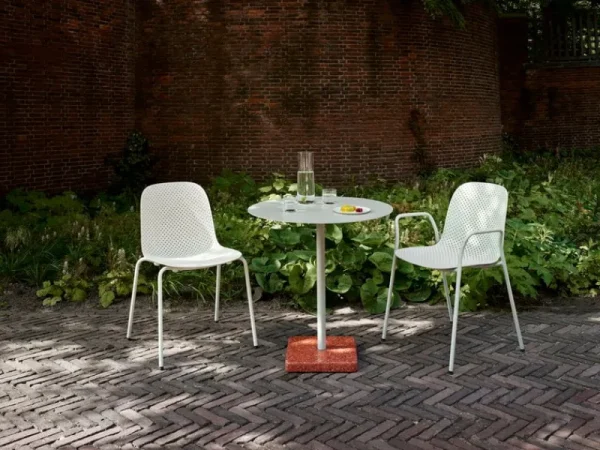 HAY Terrassenmöbel^Stuhl 13Eighty, grauweiß – kreideweiß