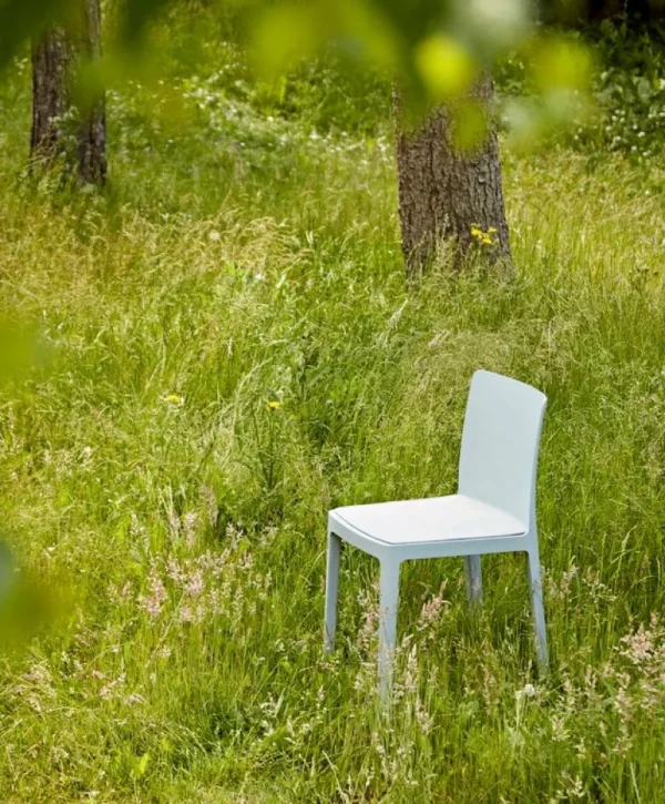 HAY Terrassenmöbel | Sitzgelegenheiten^Stuhl Élémentaire, blau-grau