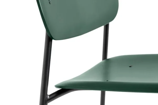 Made by Choice Sitzgelegenheiten-HAY Stuhl Soft Edge 45, schwarz – jagdgrün