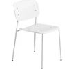 Muuto Sitzgelegenheiten-HAY Stuhl Soft Edge 45, weiß