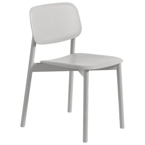 Vitra Sitzgelegenheiten-HAY Stuhl Soft Edge 60, zartgrau