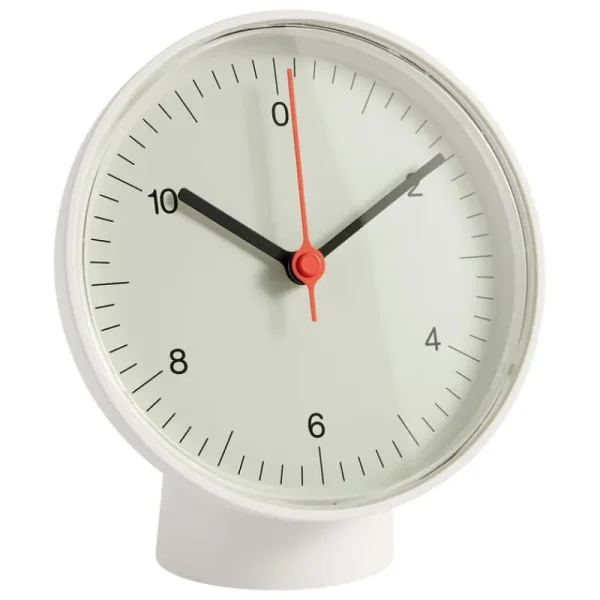 applicata Uhren-HAY Table Clock Tischuhr, Weiß