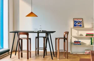 applicata Uhren-HAY Table Clock Tischuhr, Weiß