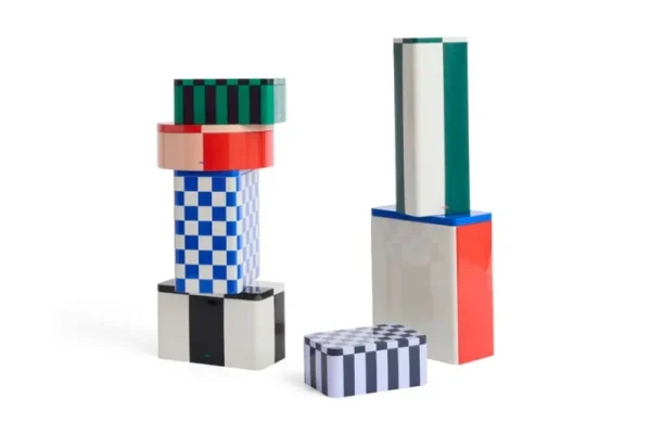 Vitra Dekorationsgegenstände-HAY Tin Dose, S, dunkelblau - lavendel