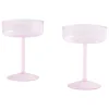 HAY Geschirr | Gläser Und Tassen^Tint Coupé-Glas, 2 Stück, Rosa