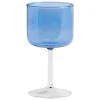 HAY Gläser Und Tassen^Tint Weinglas, 2 Stück, Blau, Transparent