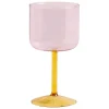 HAY Gläser Und Tassen^Tint Weinglas, 2 Stück, Rosa – Gelb