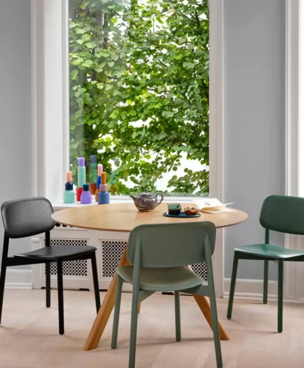 Vitra Tische-HAY Tisch CPH20 2.0, 120 cm, Eiche lackiert - lack. Eichenfurnier