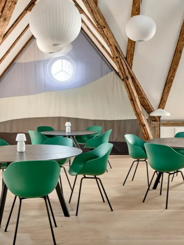 Muuto Tische-HAY Tisch CPH20 2.0, 120 cm, Eiche schwarz – Eichenfurnier schwarz