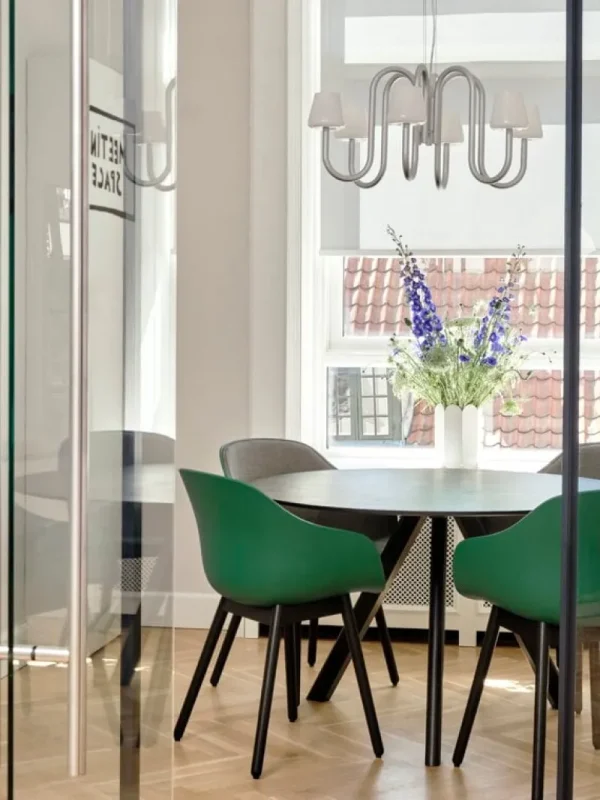 Vitra Tische-HAY Tisch CPH20 2.0, 120 cm, Eiche schwarz - schwarzes Linoleum