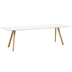 HAY Tische-Tisch CPH30 2.0, 250 x 90 cm, Eiche lackiert - weißes Laminat