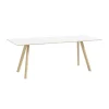 Miniforms Tische-HAY Tisch CPH30 2.0, 200 x 90 cm, Eiche lackiert - weißes Laminat