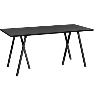 Matri Tische-HAY Tisch Loop Stand, 160 cm, schwarz