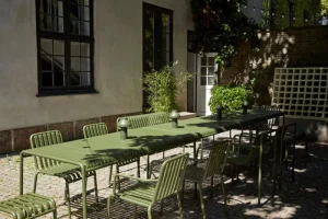HAY Terrassenmöbel^Tisch Palissade, 170 x 90 cm, olivgrün
