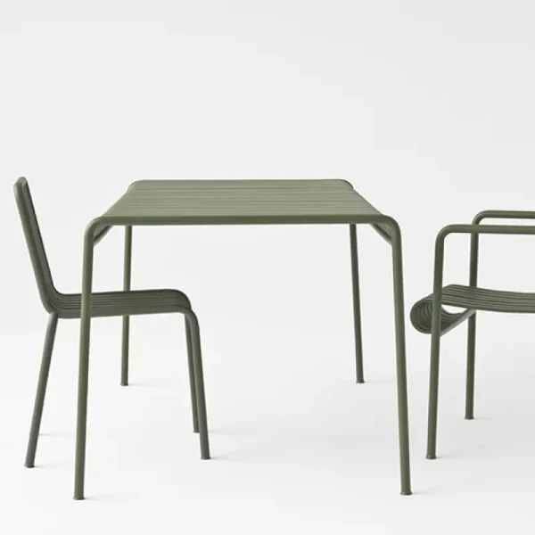 HAY Terrassenmöbel^Tisch Palissade, 170 x 90 cm, olivgrün
