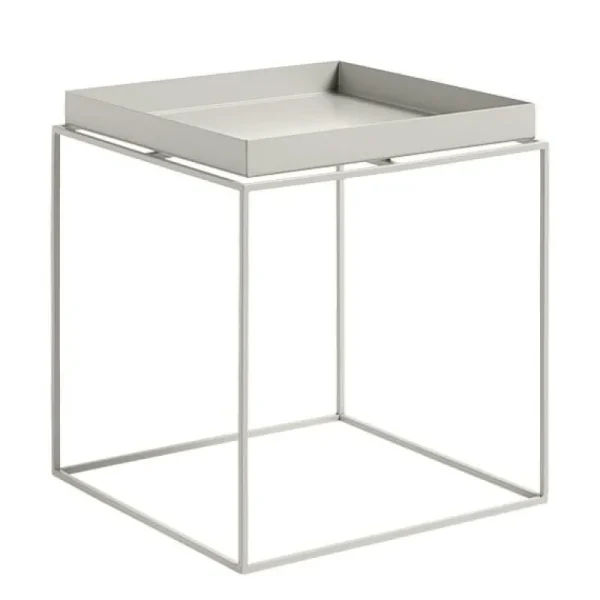 Hem Tische-HAY Tisch Tray mittelgroß quadratisch, warmes Grau