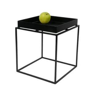 Hem Tische-HAY Tray Tisch, klein, quadratisch, schwarz
