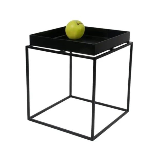 Hem Tische-HAY Tray Tisch, klein, quadratisch, schwarz