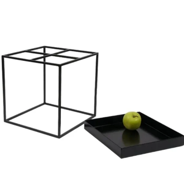 Hem Tische-HAY Tray Tisch, klein, quadratisch, schwarz