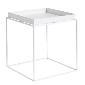Artek Tische-HAY Tray Tisch, mittelgroß, quadratisch, weiß