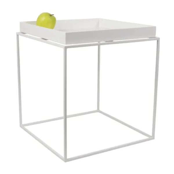 Artek Tische-HAY Tray Tisch, mittelgroß, quadratisch, weiß