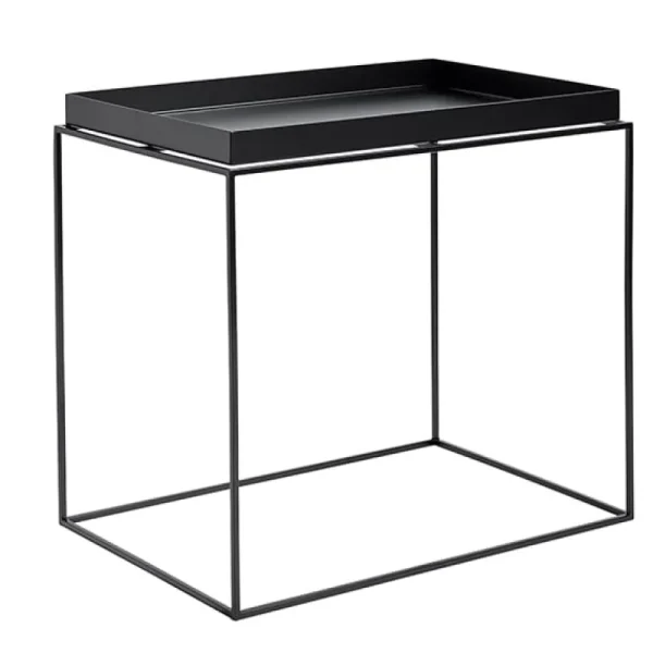 Wendelbo Tische-HAY Tray Tisch, rechteckig, schwarz