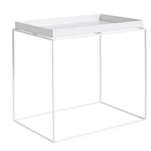 Wendelbo Tische-HAY Tray Tisch, rechteckig, weiß